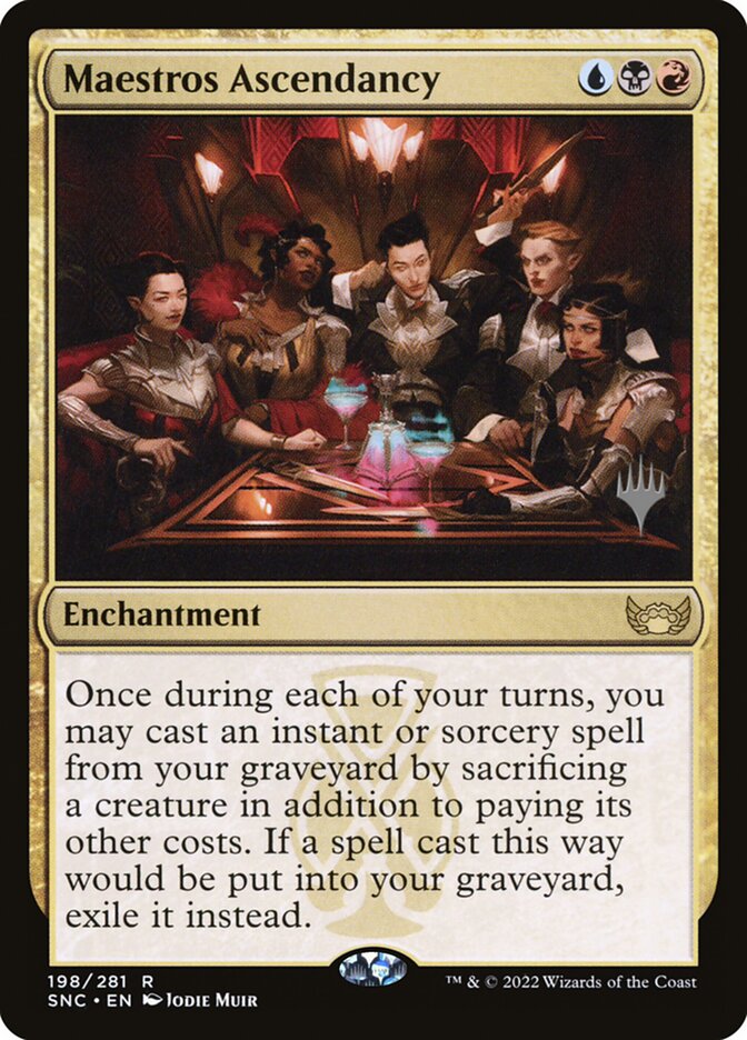 Maestros Ascendancy — Streets of New Capenna Promos 198p/161