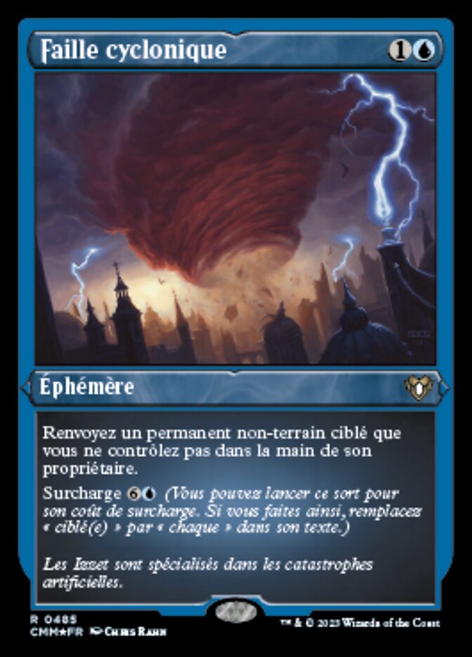 Faille cyclonique — Commander Masters 485/1067