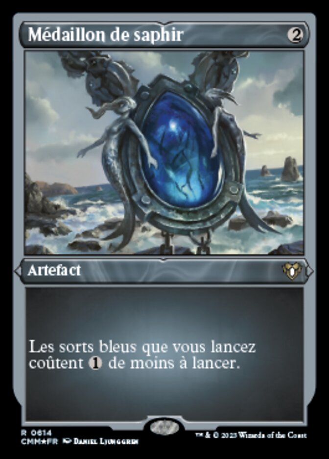 Médaillon de saphir — Commander Masters 614/1067