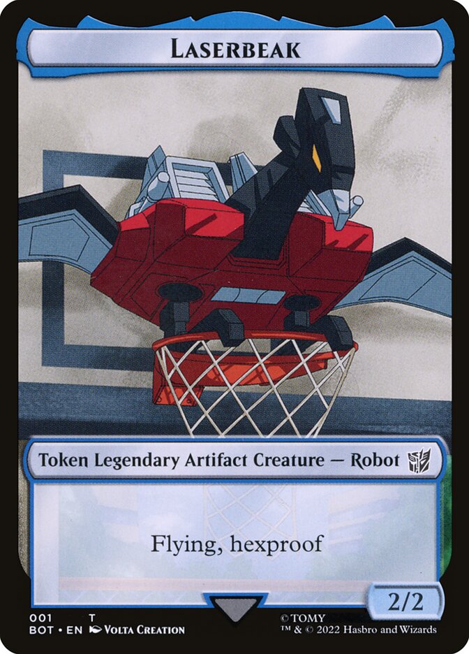 Laserbeak — Transformers Tokens 1/2