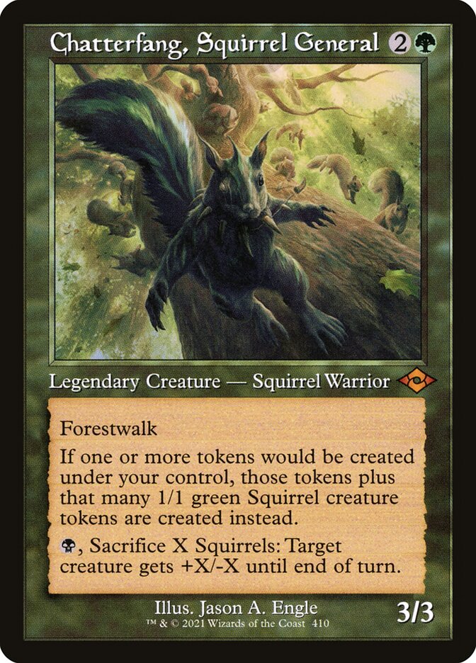 Chatterfang, Squirrel General — Modern Horizons 2 410/493
