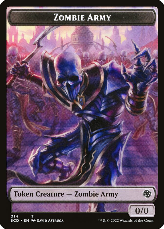 Zombie Army — Starter Commander Deck Tokens 14/27
