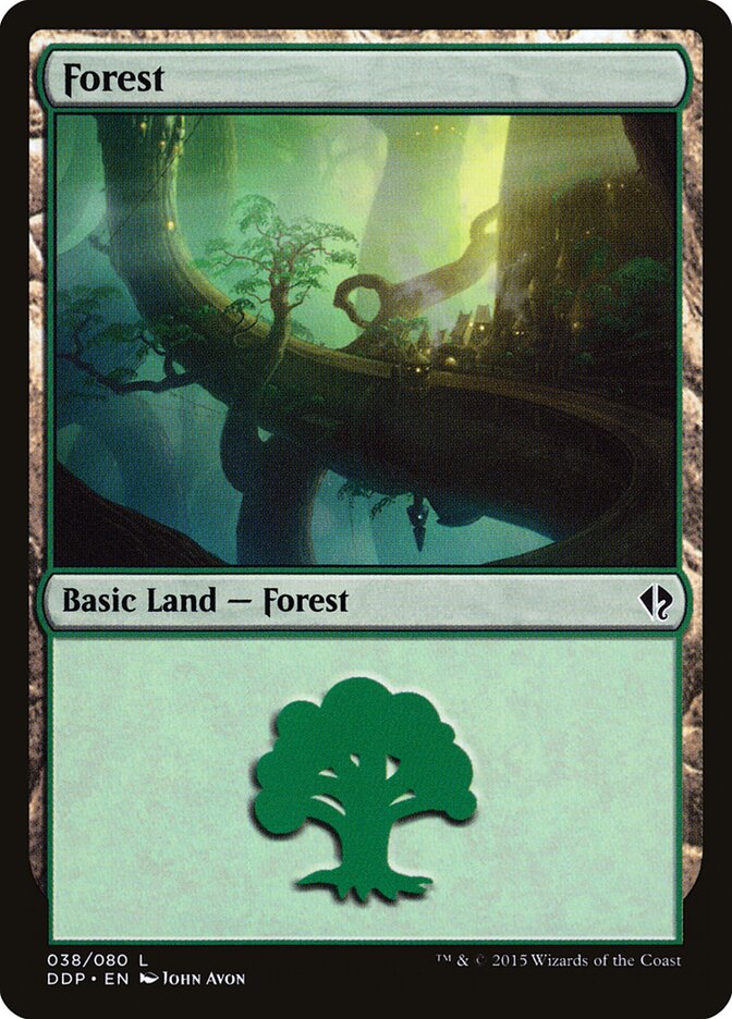 Forest — Duel Decks: Zendikar vs. Eldrazi 38/80