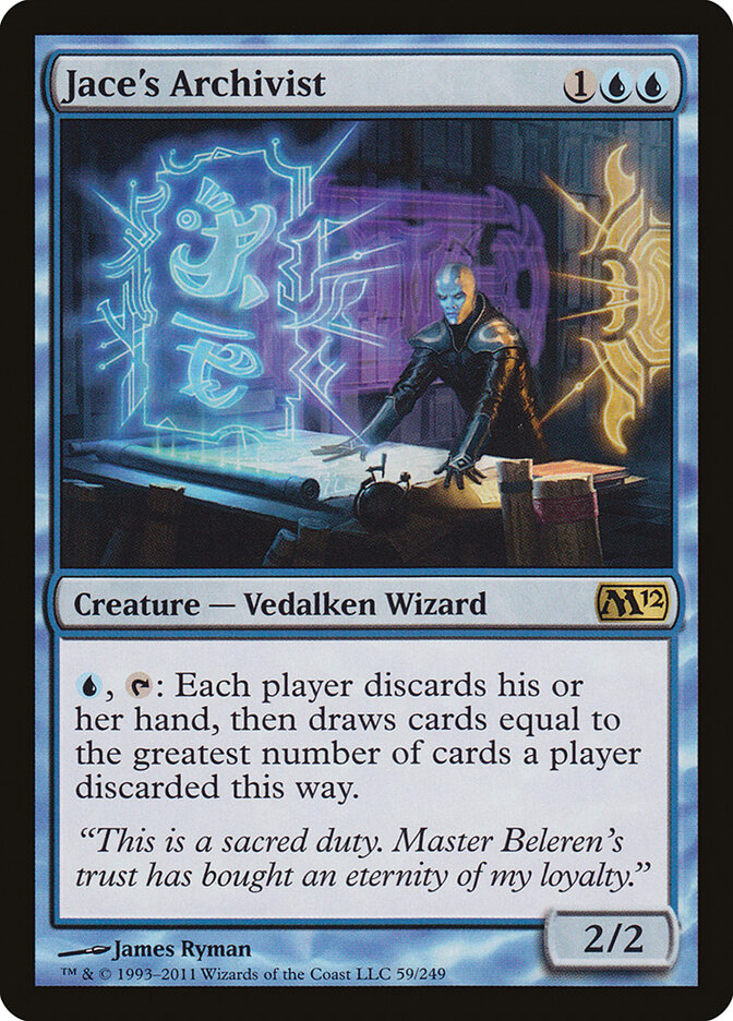 Jace's Archivist — Magic 2012 59/249
