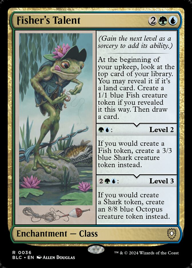 Fisher's Talent — Bloomburrow Commander 36/356