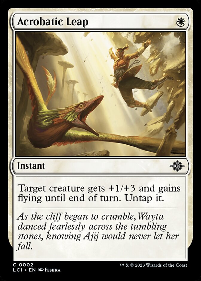 Acrobatic Leap — The Lost Caverns of Ixalan 2/416