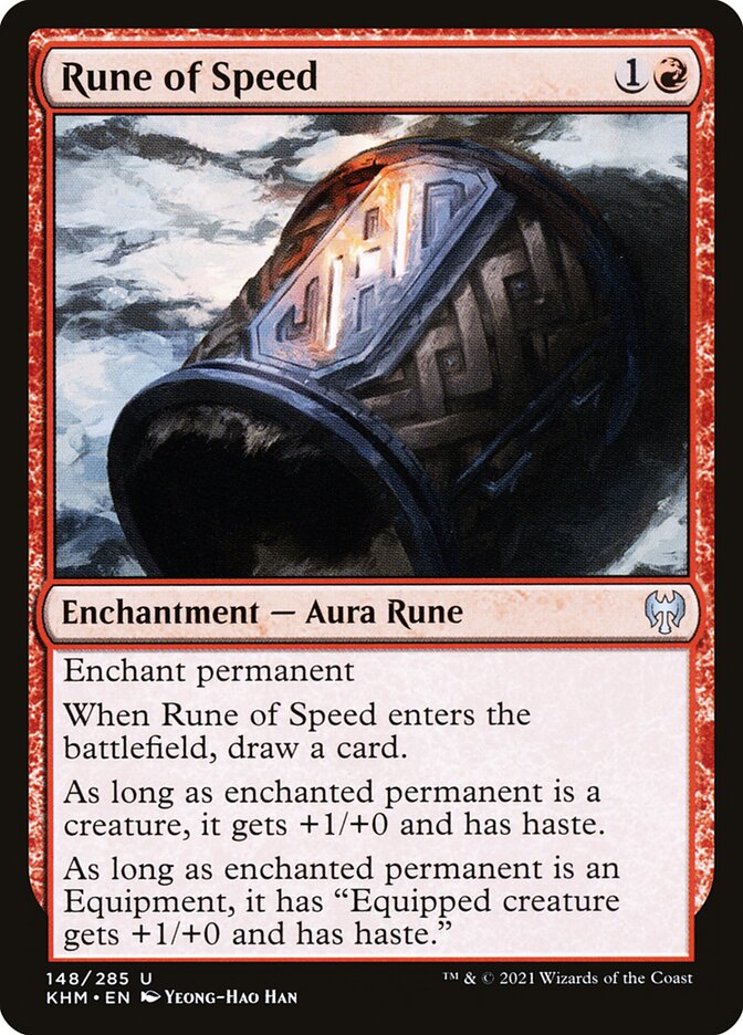Rune of Speed — Kaldheim 148/425