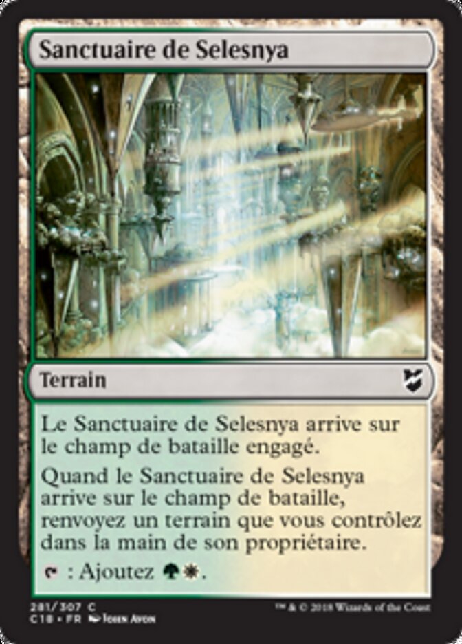 Sanctuaire de Selesnya — Commander 2018 281/307