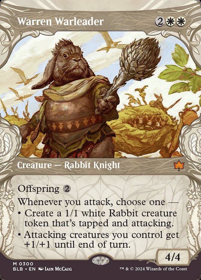 Warren Warleader — Bloomburrow 300/398