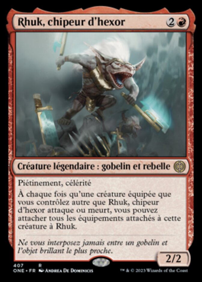 Rhuk, chipeur d'hexor — Phyrexia: All Will Be One 407/479