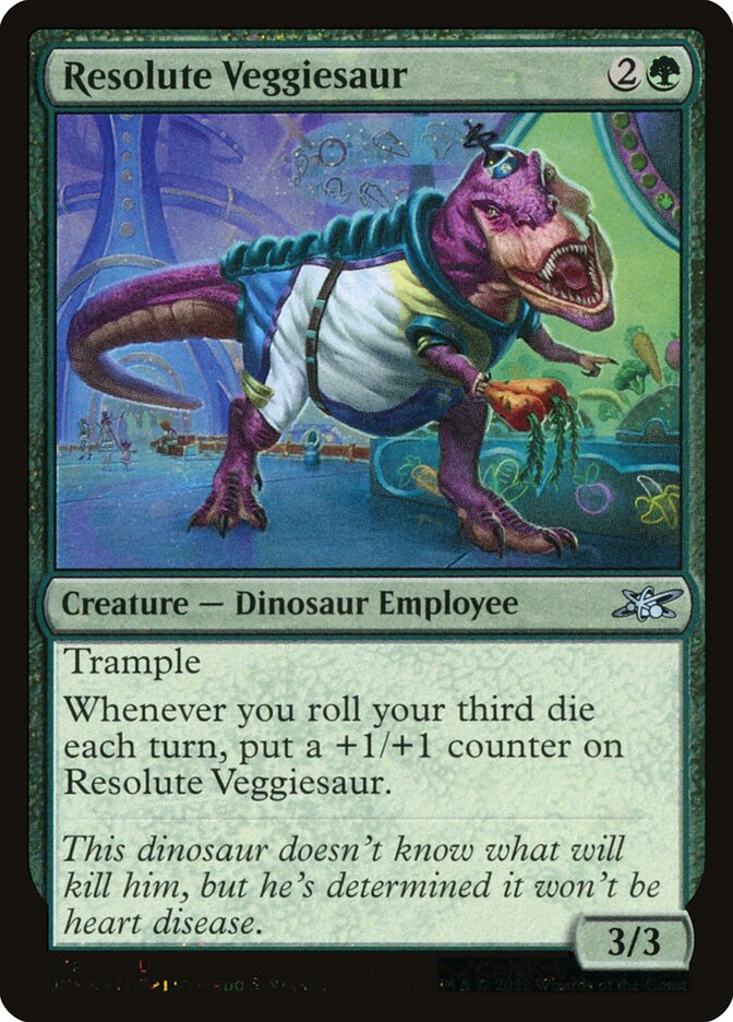 Resolute Veggiesaur — Unfinity 439/639