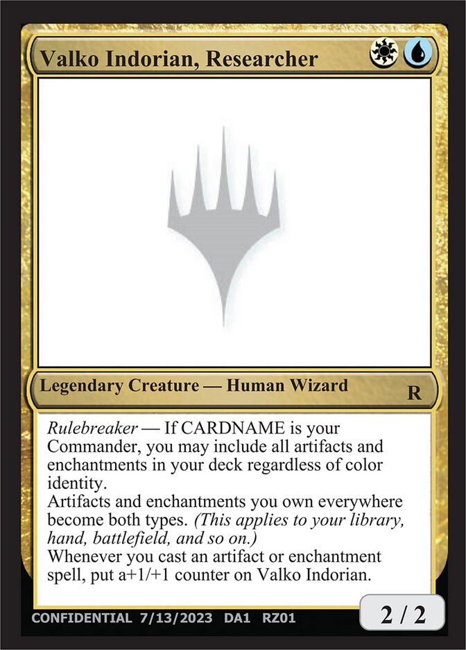 Valko Indorian, Researcher — Unknown Event RZ01c/512