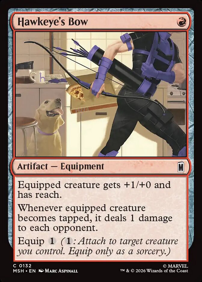 Hawkeye's Bow — Marvel Super Heroes 132/453