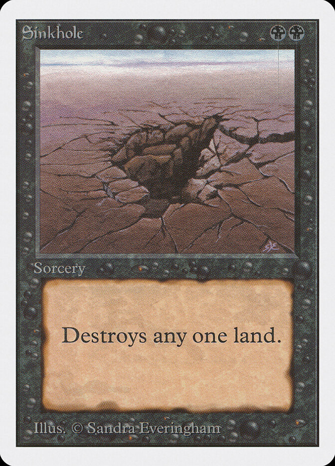 Sinkhole — Unlimited Edition 130/302