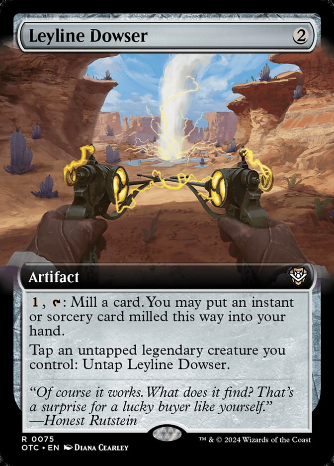 Leyline Dowser — Outlaws of Thunder Junction Commander 75/342