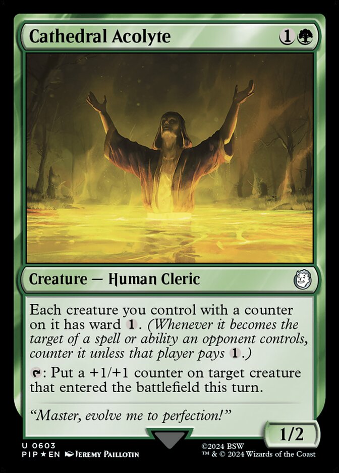 Cathedral Acolyte — Fallout 603/1068
