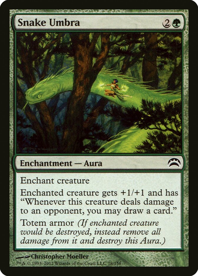 Snake Umbra — Planechase 2012 78/156