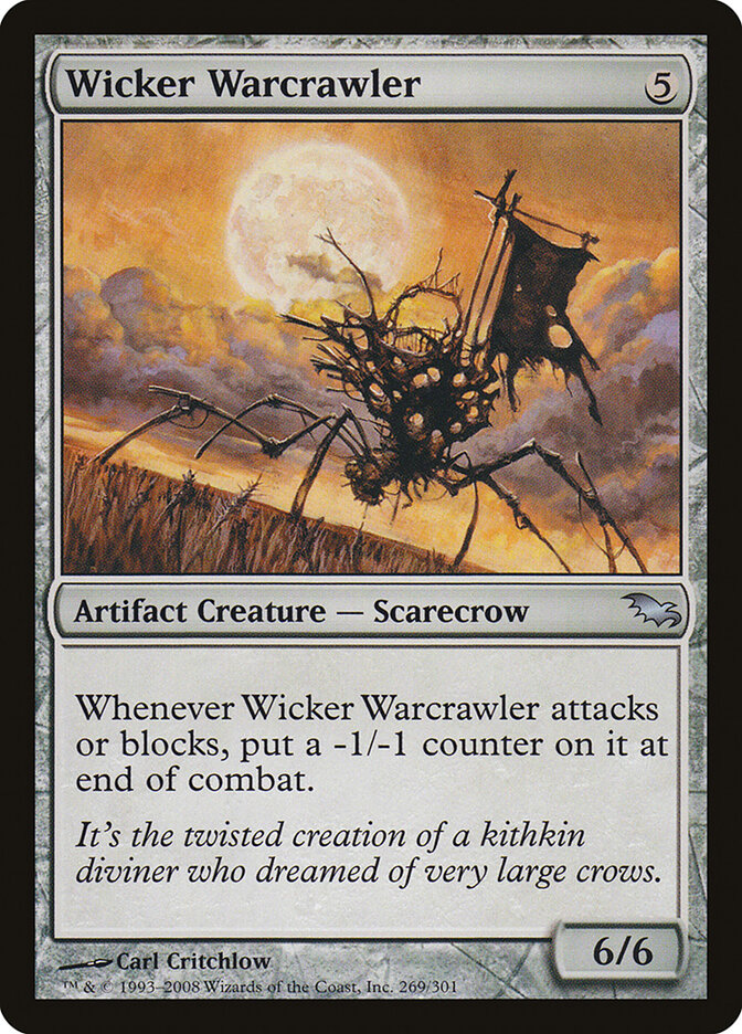 Wicker Warcrawler — Shadowmoor 269/302
