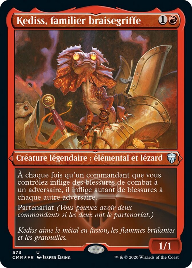Kediss, familier braisegriffe — Commander Legends 573/718