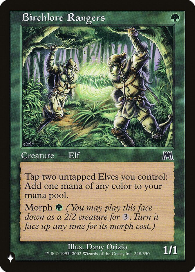 Birchlore Rangers — The List ONS-248/5581