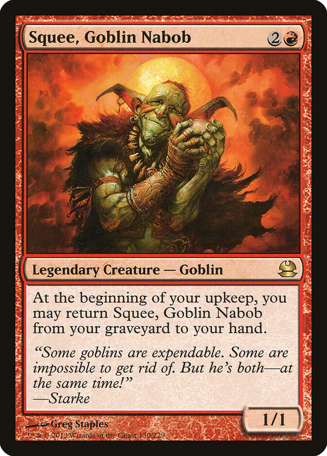 Squee, Goblin Nabob — Modern Masters 130/229