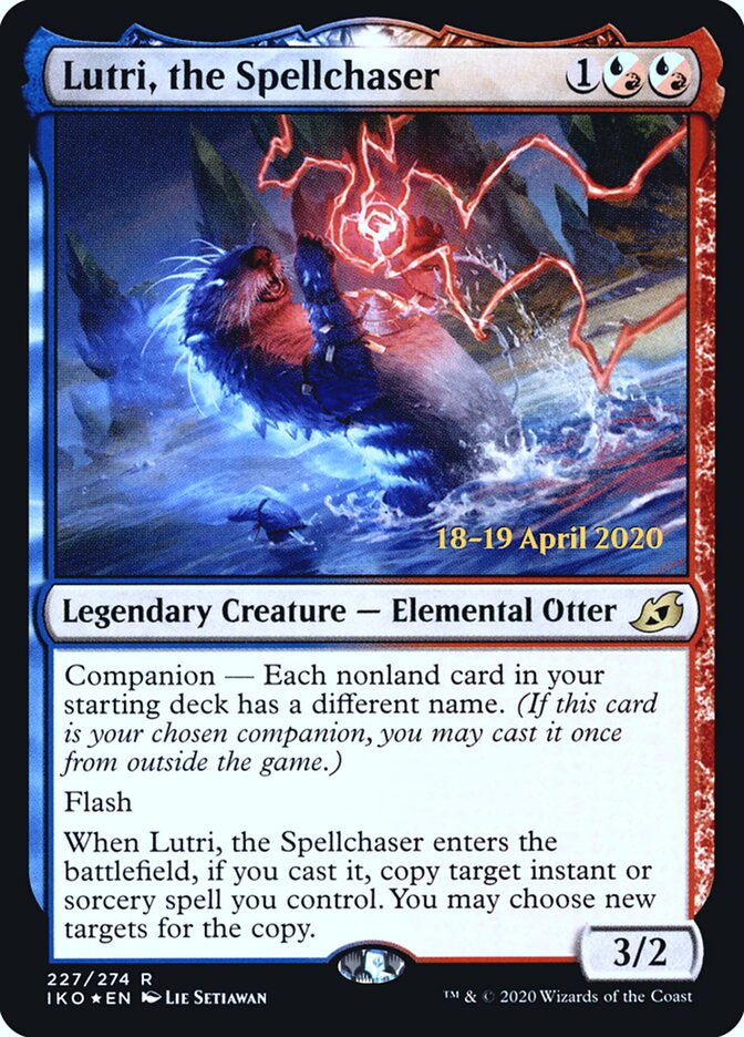 Lutri, the Spellchaser — Ikoria: Lair of Behemoths Promos 227s/137