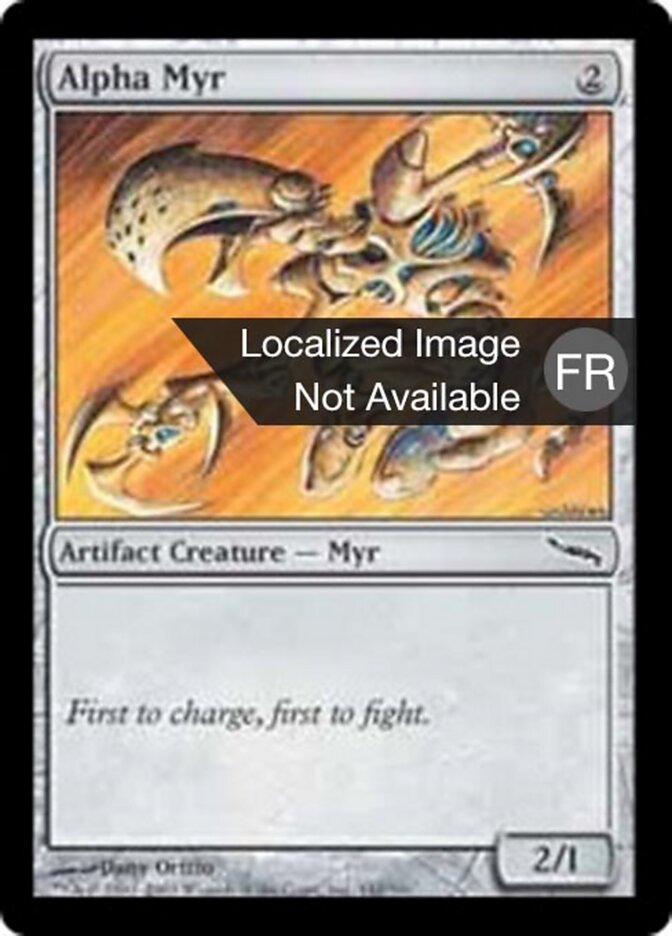 Myr alpha — Mirrodin 142/306