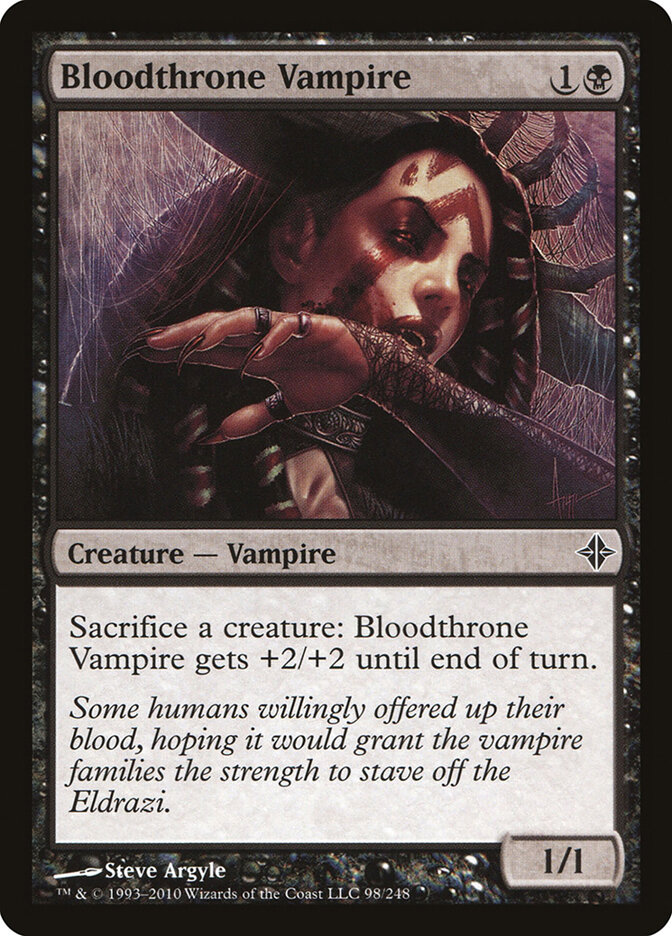 Bloodthrone Vampire — Rise of the Eldrazi 98/248