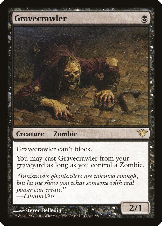 Gravecrawler — Dark Ascension 64/158