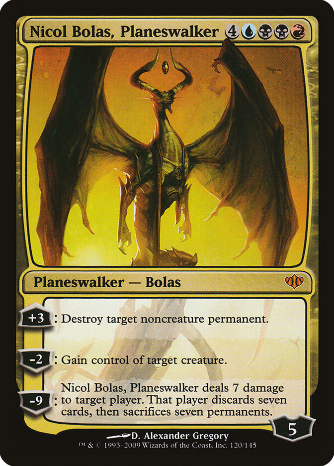 Nicol Bolas, Planeswalker — Conflux 120/145