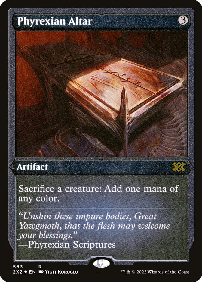 Autel phyrexian — Double Masters 2022 563/579