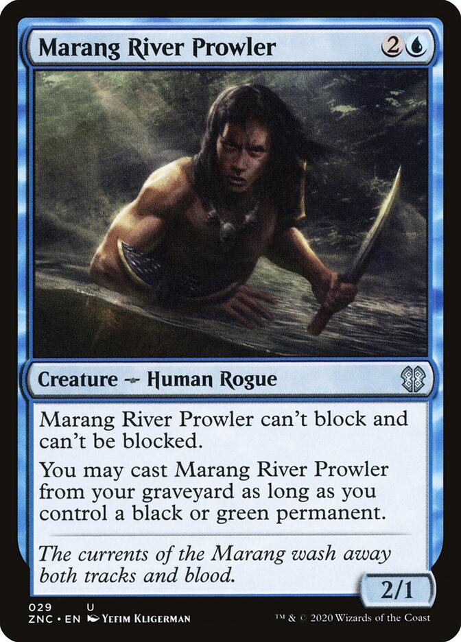 Marang River Prowler — Zendikar Rising Commander 29/142