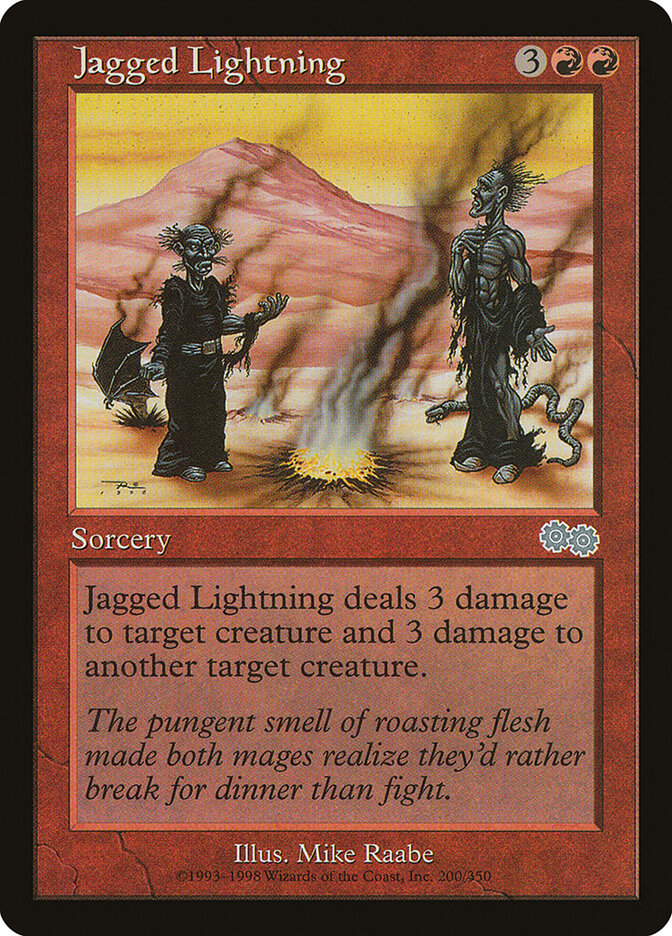 Double éclair — Urza's Saga 200/357