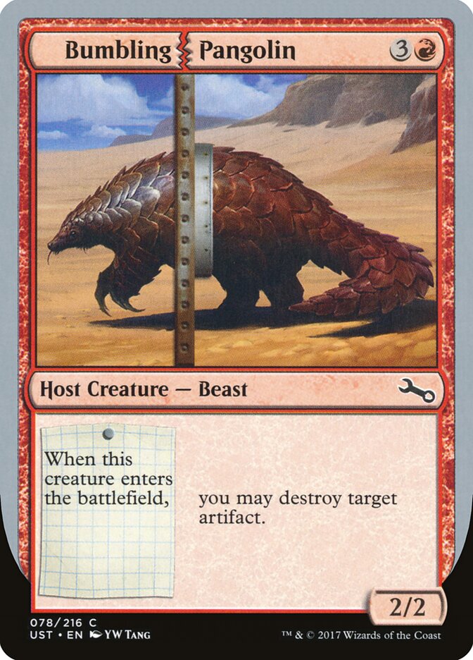 Bumbling Pangolin — Unstable 78/268