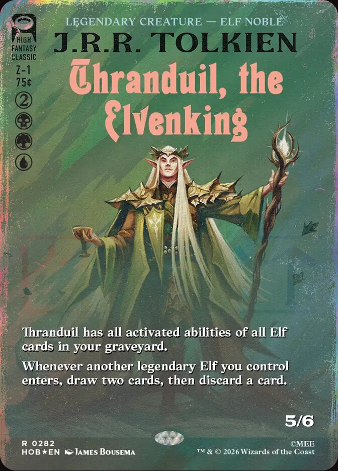 Thranduil, the Elvenking — The Hobbit 282/321