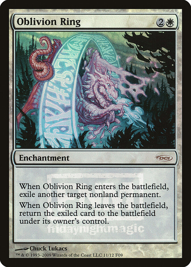 Oblivion Ring — Friday Night Magic 2009 11/12