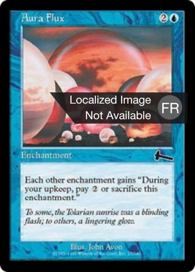 Flux d'aura — Urza's Legacy 27/143