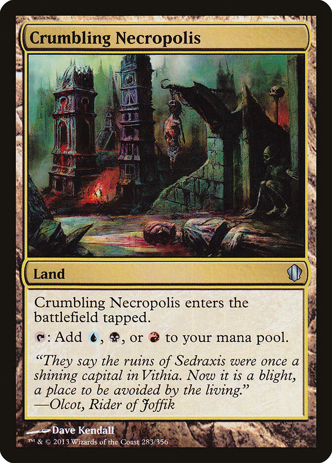Crumbling Necropolis — Commander 2013 283/356