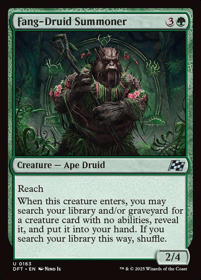 Fang-Druid Summoner — Aetherdrift 163/553