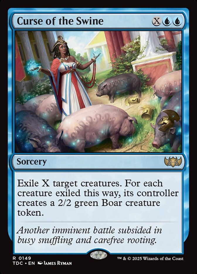 Malédiction du pourceau — Tarkir: Dragonstorm Commander 149/413