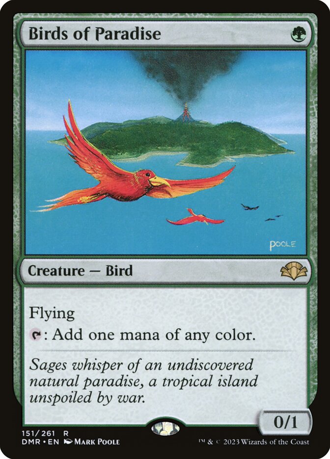 Oiseaux de paradis — Dominaria Remastered 151/457