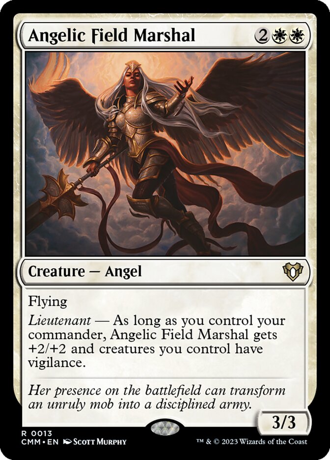 Angelic Field Marshal — Commander Masters 13/1067