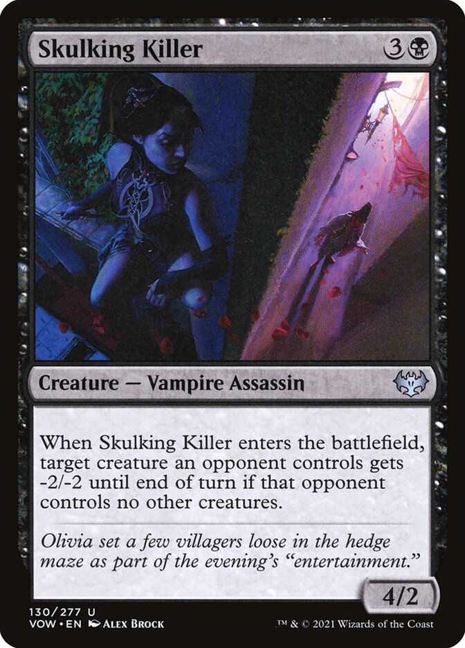 Skulking Killer — Innistrad: Crimson Vow 130/423