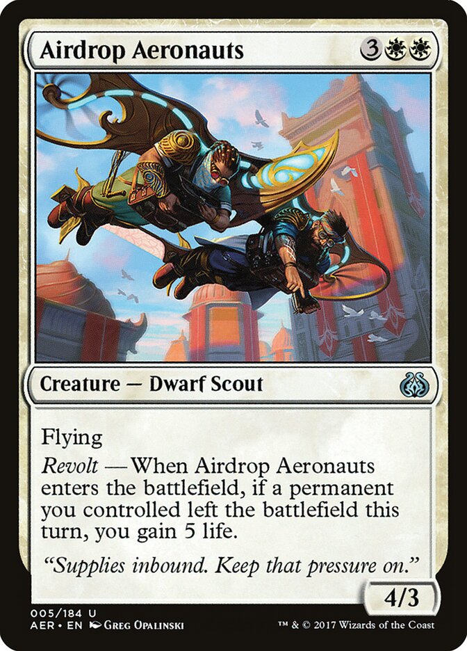 Airdrop Aeronauts — Aether Revolt 5/194