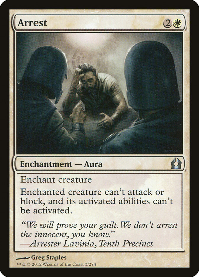 Arrest — Return to Ravnica 3/274