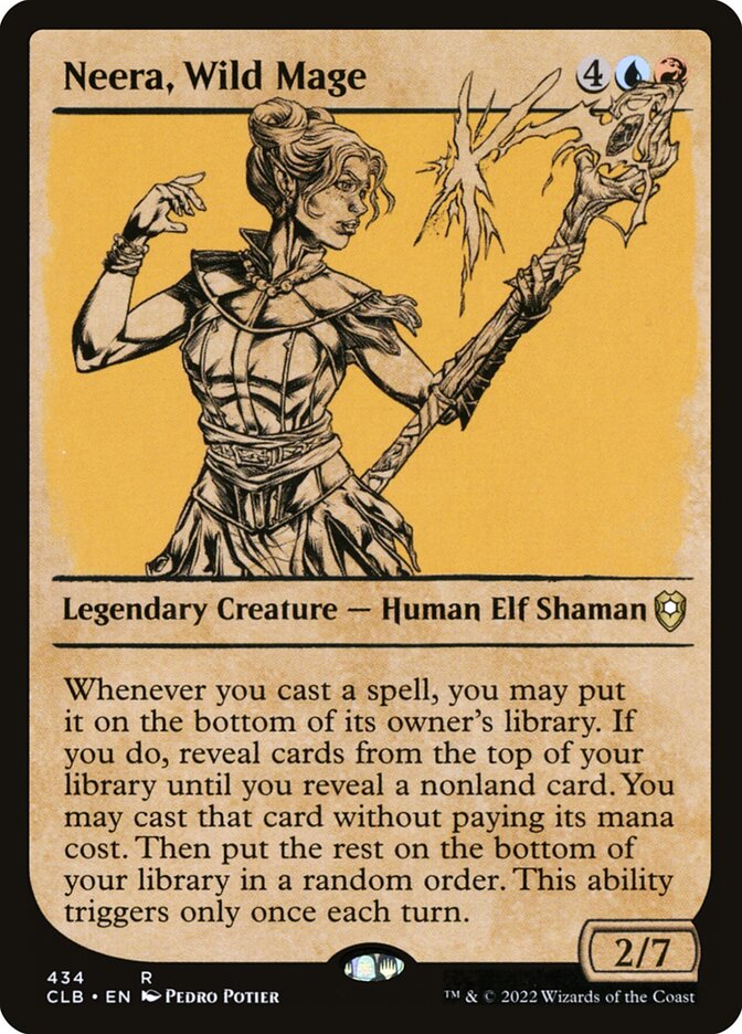 Neera, Wild Mage — Commander Legends: Battle for Baldur's Gate 434/936