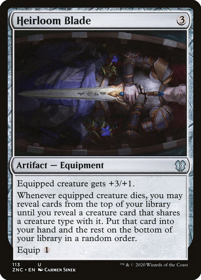 Lame d'héritage — Zendikar Rising Commander 113/142