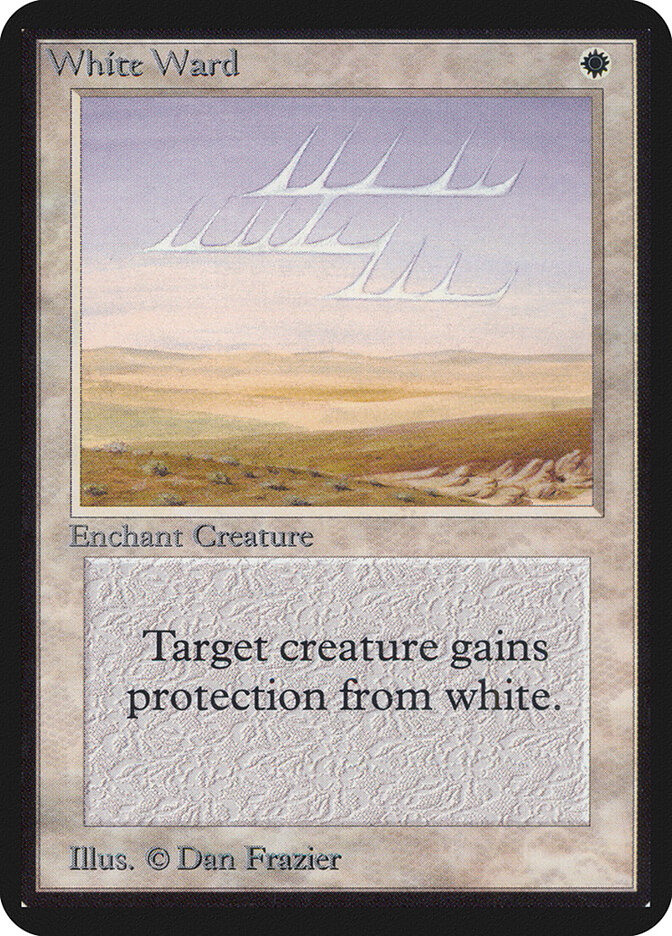 White Ward — Limited Edition Alpha 44/295