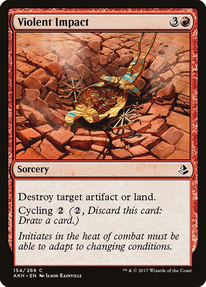 Violent Impact — Amonkhet 154/287