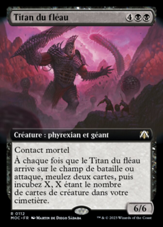 Titan du fléau — March of the Machine Commander 112/450